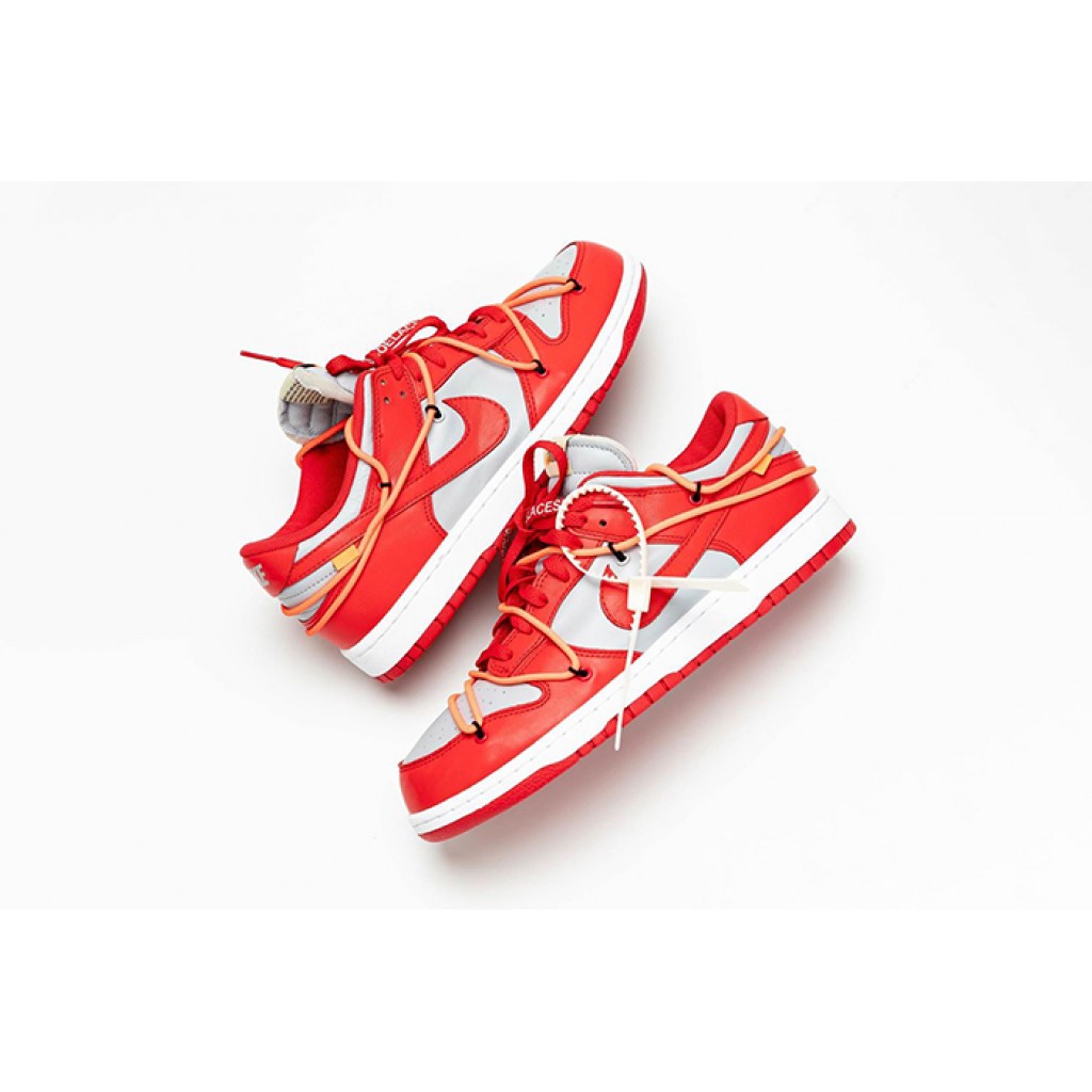 Off white x 'dunk low university deals red release date